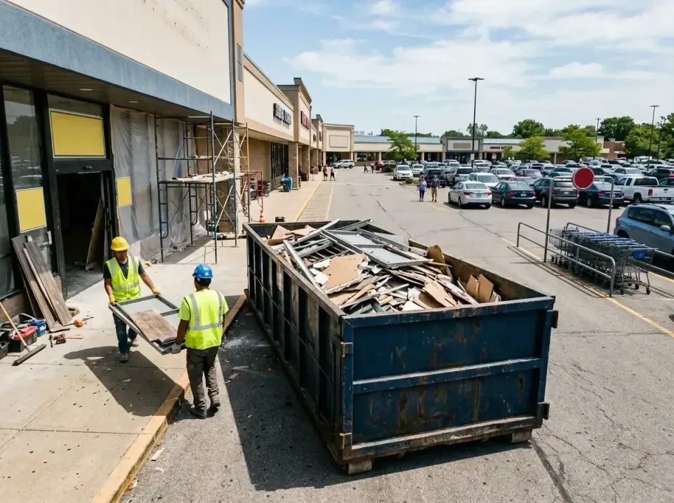 retail-store-renovation-debris-003 — frequently asked questions, Roll-off Dumpster Rentals in Floris, VA
